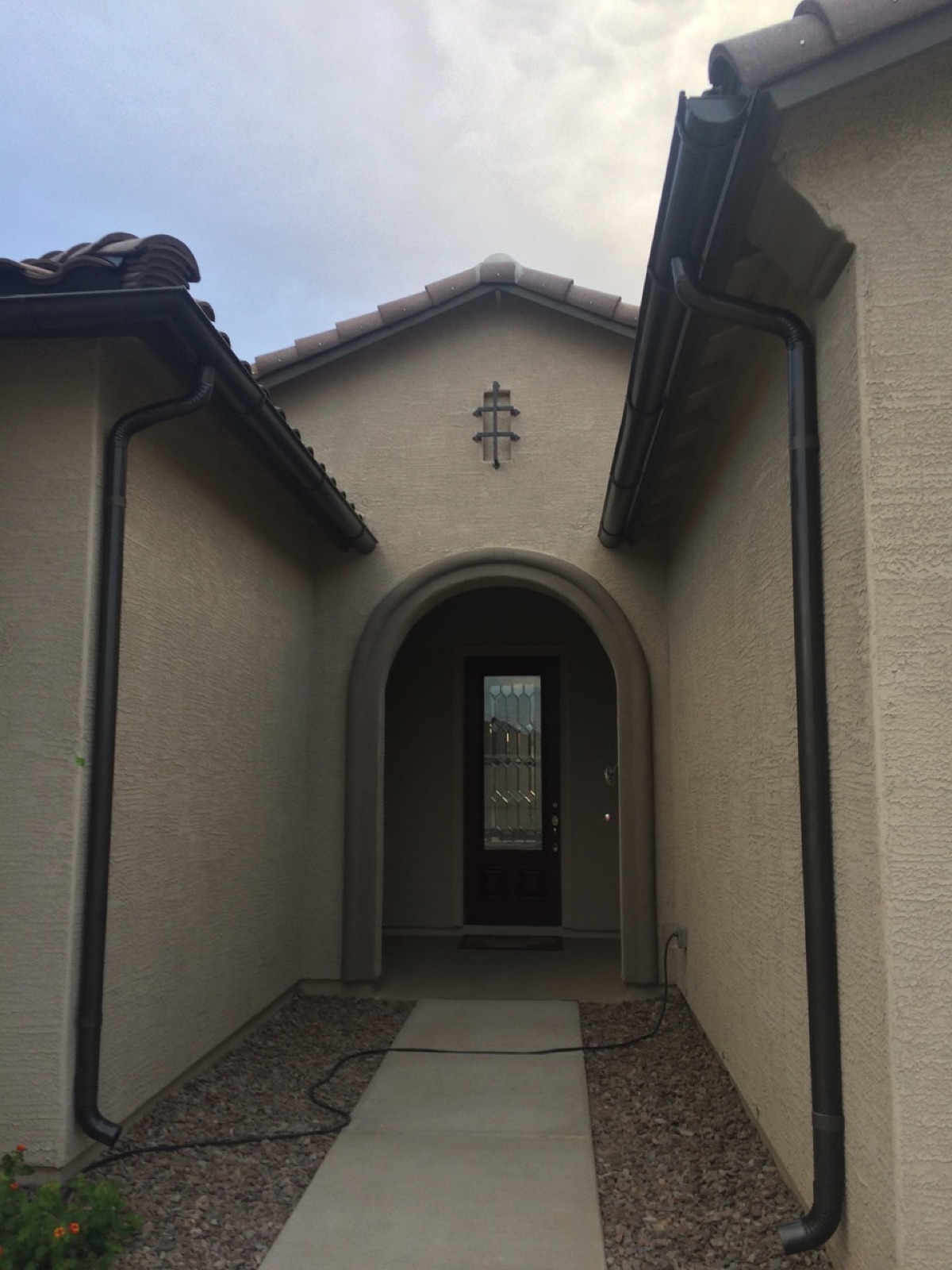 Rain gutter service in Las Vegas