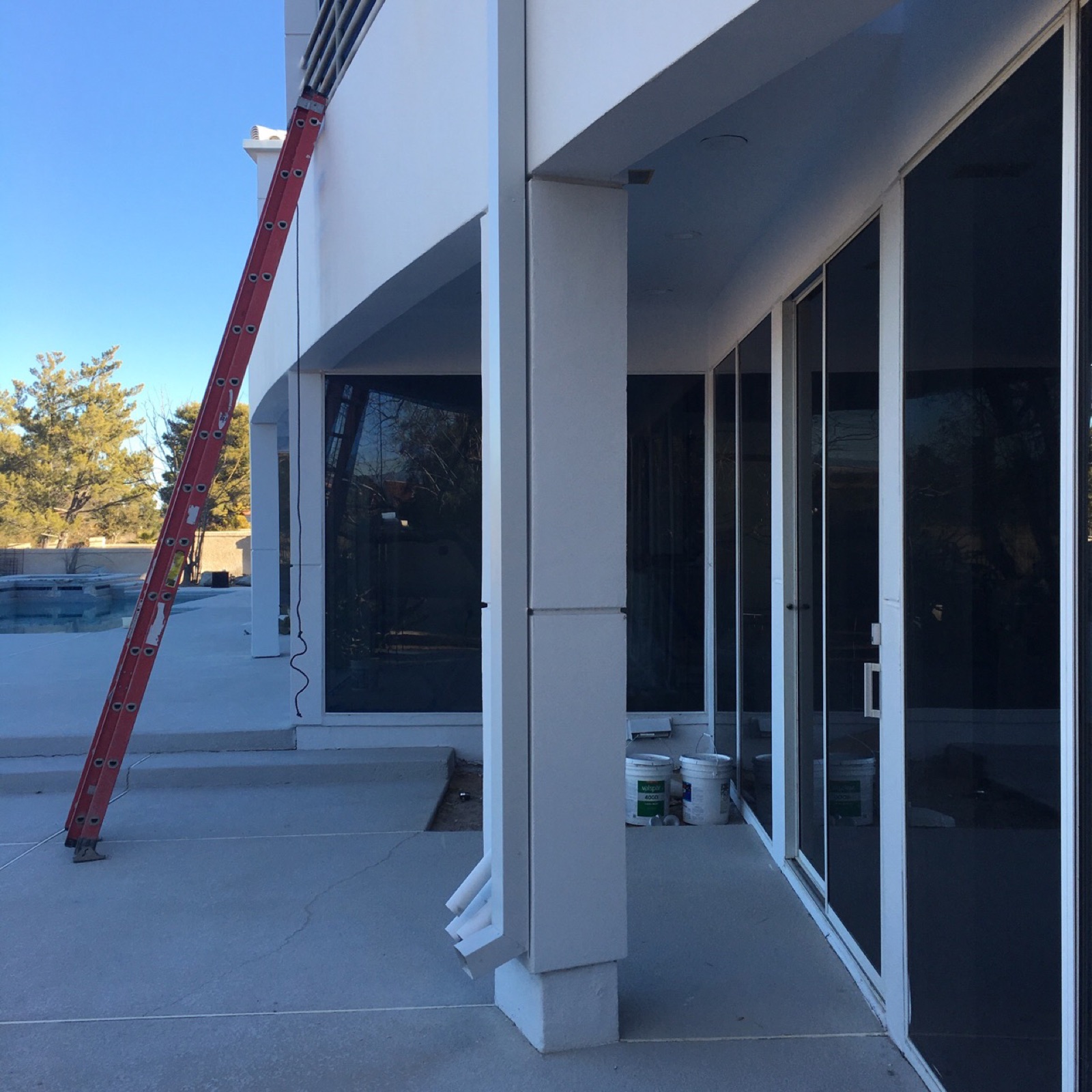 City Seamless specialty rain gutter installation detail.