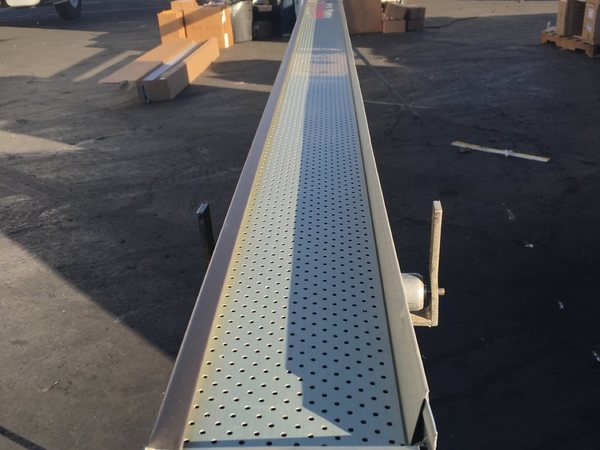 City Seamless leaf screen gutter guard detail.