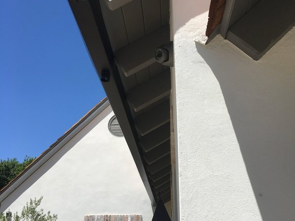 City Seamless straight-face gutter detail on a modern Southern Nevada roofline.