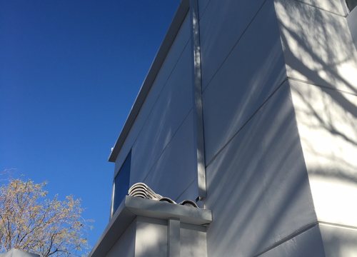Custom Box Gutters Las Vegas — City Seamless project photo
